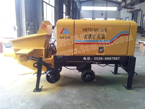 礦用濕噴臺(tái)車(chē)，礦用混凝土泵，礦用攪拌機(jī)發(fā)貨
